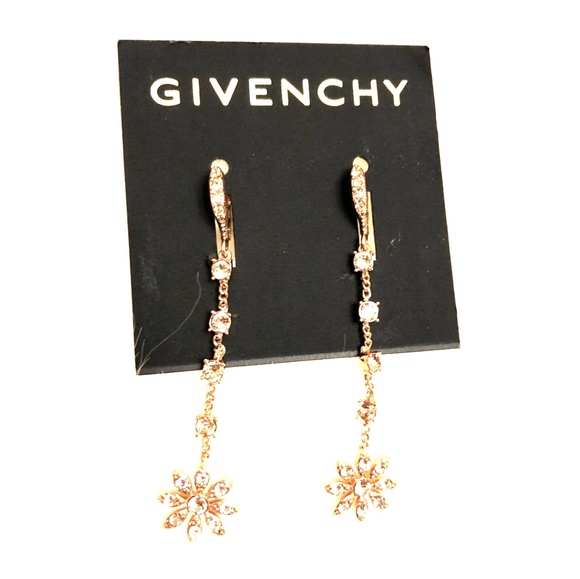 Givenchy Jewelry - Beautiful Rose Gold Givenchy drop earrings.